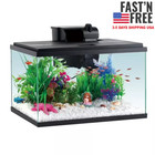  hot Sale  Aqua Culture 5 Gallon Glass Aquarium Starter Kits  New Usa