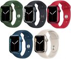 Apple Watch Series 7 41mm 45mm Gps   Wifi   Cellular Blue Black Green Starlight