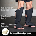 Muay Thai Shin Guards Kickboxing Mma Muay Thai Leg Instep Protective Pads  Marti