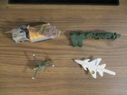 Vintage 1989 Kenner Mega Force Parts  Ramfist  Thorhammer  Attack Copter