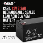 Replacement Battery For Apc Back Ups Es 350