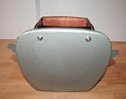 Vintage 1950 s Nestor Johnson Card Shuffler Metal   Wood Hand Crank Working