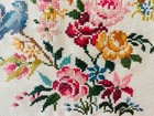 Needlework Counted Cross Stitch Life Is Fragile Handle With Prayer Bluebirds 70s