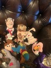 Vintage 1998 Huge Lot 19 Infamous Meannies Plush Toys From Idea Factory New Tags