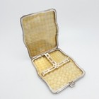 Webster Sterling Silver Cigarette Card Case Holder  - 74 Grams