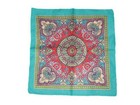 Wholesale Lot 12  1 Dozen  22 x22  Ornate Paisley Mosaic Border Bandana