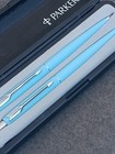 Parker Classic  Set Windsor Sky Blue Ballpoint Pen   Pencil Set  Ye 1986