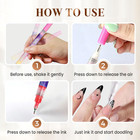 12 Colors Nail Art Pens Set  Nail Art Markers Doodle Pen For Kids Adults  Nail A