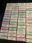 Large Lot Of 150 Original Jukebox 45 Record Title Strips  dd21