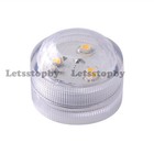 10 Pcs Led Warm White Tea Candle Submersible Light W  Remote Vase Floral Wedding