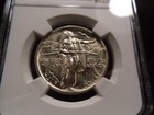 1938 Ms66 Oregon Trail Silver Commemorative Ngc Certified Gem - White