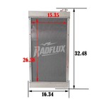 Oe 22482277 Radiator Fits Ingersoll Rand Compressor C185wkub T4i-d95 Doosan P185