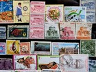 Lots Stamps Pakist  n  used Collection  lots  696  Stamps Used Collection 
