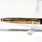 Vintage Sheaffer Twist Gt White Dot Mechanical Pencil Black With Gold Plated Cap