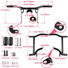 Saddlebag Guard Rails Bag Guards Front Highway Engine Guard For Harley Touring