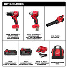 M18 18-volt Lithium-ion Brushless Cordless Compact Hammer Drill impact Combo Kit