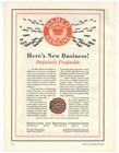 1930 Two-2 Pg  Ads   Parco Gas Ad  F b Of Pages  Champlin   American Gas Pump