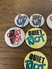 Vintage 1980   s Quiet Riot Metal Health Promo Pinback Button Pin Rock Band Lot 7