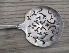 Rogers Oneida Lido Pattern     Large Old 7 5    Silver Plated Tomato Serving Spoon