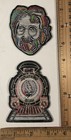 Lot Of 2 Grateful Dead Jerry Garcia Iron On Patches Rock Band Music Train