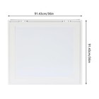 36x36 Aluminum Alloy Food Truck Concession Window 4 Sliding Windows Awning Door