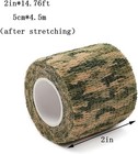 12rolls Camo Tape Wrap Camouflage Self-adhesive Camo Stick Bandage For Outdoor