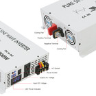 Pure Sine Wave Inverter 3500w Power Converter 12v Dc To Ac 120v Home Solar Car