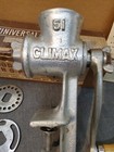 Vtg Universal Climax No  1551 Food meat Chopper Grinder Original Box Instruction