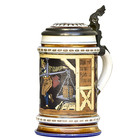 Mettlach Beer Stein  1149   Stoneware 0 5l  Germany  Antique 1925