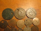 Type Coin Lot Of 20 Culls 1801-1925 Misc Type Coins Lg   Small Cents 3 Cnts 50ct