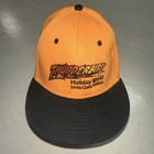 Thunderbird Roller Coaster Holiday World Amusement Park Hat Baseball Cap Orange