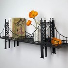           Metal Bridge Shelf For Wall  Brooklyn Bridge Wall Art  