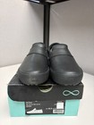 Infiniti Women s Rush Nursing work Shoes Slip Resistant Black Leathr Multi Sizes