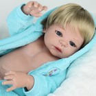Full Body Soft Reborn Baby Dolls Vinyl Silicone Realistic Newborn Boy Doll Gifts