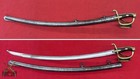 Rare French Anxi Napoleonic War Heavy Cavalry Saber With Original Scabbard Dated