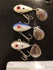 Lot Of 7 Vintage Mann s Little George Fishing Lures In Used Condition 