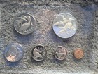1973 British Virgin Islands - Official Proof Set  6  W  1 Oz Silver   Coa -birds
