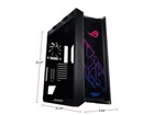 Asus Rog Strix Helios Gx601 Rgb Mid Tower Gaming Computer Pc Case For Eatx