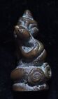 Thai Amulet Phra Pidta Brass 4 Cm  Old  Authentic  Rare  Luck 
