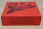 The Royal Mint 2018 Uk Lunar Year Of The Dog 1oz Silver Proof