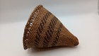 Paiute  nevada   Native American Small  Conical Burden Basket Made Prior To 1917