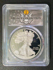 2019 W Proof Silver Eagle Pcgs Pr70 Dcam Legacy Collection Magnum Opus Label  