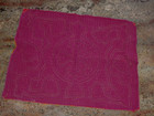 Panama Kuna Mola Cross Compass Motif Handmade Textile Art Decor 20x14 