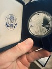2006 W American Silver Eagle Choice Proof Bullion  1 Coin Ogp Coa