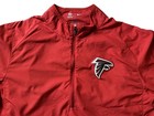 Nike - Men s Medium Nfl Atlanta Falcons Red 1 4 Zip Pullover Windbreaker Jacket