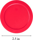 Home Air Hockey Red Replacement 2 5  Pucks For Game Tables  Equipment  Accessori
