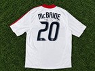Signed  vintage Adidas Chicago Fire 2008   2009 Away Soccer Jersey new With Tags 