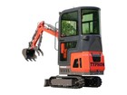 Mini Excavator 1 1 Ton Digger Epa Typhon Terror One 13 5hp Gas Tracked Crawler