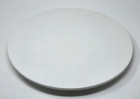 Thirstystone Palm Leaf Lazy Susan 14 25 In  Stoneware  White