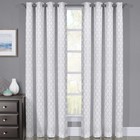 Rosaline Blackout Woven Jacquard Triple Pass Thermal Insulated Set Of 2 Panels